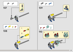 LEGO 42181 instructions page 85 – build guide