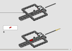 LEGO 42181 instructions page 9 – build guide