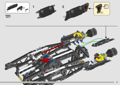 LEGO 42181 instructions page 91 – build guide