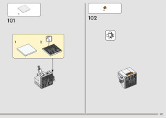 LEGO 42182 instructions page 107 – build guide