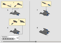 LEGO 42182 instructions page 110 – build guide