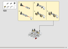 LEGO 42182 instructions page 125 – build guide