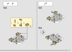 LEGO 42182 instructions page 127 – build guide