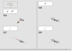 LEGO 42182 instructions page 129 – build guide