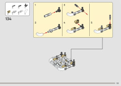 LEGO 42182 instructions page 133 – build guide