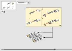 LEGO 42182 instructions page 142 – build guide