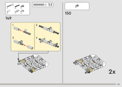 LEGO 42182 instructions page 143 – build guide