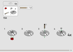 LEGO 42182 instructions page 151 – build guide