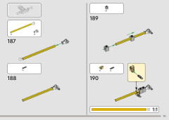 LEGO 42182 instructions page 171 – build guide