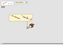 LEGO 42182 instructions page 184 – build guide