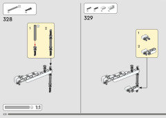 LEGO 42182 instructions page 232 – build guide