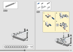 LEGO 42182 instructions page 233 – build guide