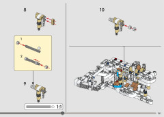 LEGO 42182 instructions page 241 – build guide