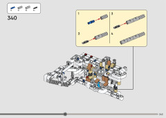 LEGO 42182 instructions page 243 – build guide