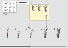 LEGO 42182 instructions page 251 – build guide