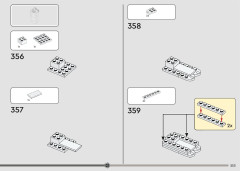 LEGO 42182 instructions page 253 – build guide