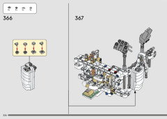 LEGO 42182 instructions page 256 – build guide