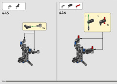 LEGO 42182 instructions page 306 – build guide