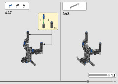 LEGO 42182 instructions page 307 – build guide