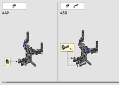 LEGO 42182 instructions page 308 – build guide