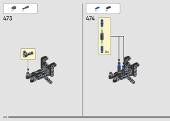 LEGO 42182 instructions page 320 – build guide