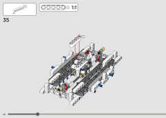 LEGO 42182 instructions page 44 – build guide