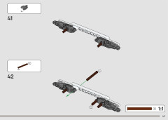 LEGO 42182 instructions page 49 – build guide