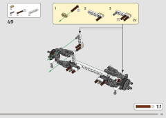 LEGO 42182 instructions page 55 – build guide
