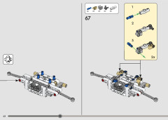 LEGO 42182 instructions page 68 – build guide