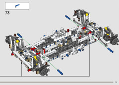 LEGO 42182 instructions page 73 – build guide
