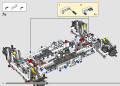 LEGO 42182 instructions page 74 – build guide