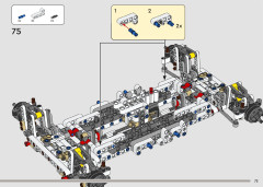 LEGO 42182 instructions page 75 – build guide