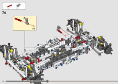 LEGO 42182 instructions page 76 – build guide