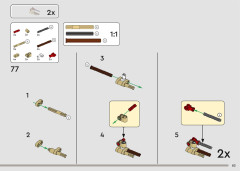 LEGO 42182 instructions page 83 – build guide