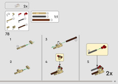 LEGO 42182 instructions page 85 – build guide