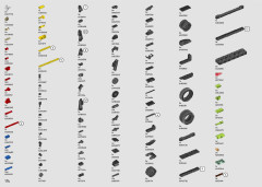 LEGO 42184 instructions page 174 – build guide