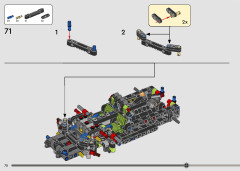 LEGO 42184 instructions page 70 – build guide