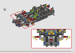 LEGO 42184 instructions page 71 – build guide