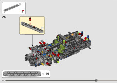 LEGO 42184 instructions page 74 – build guide