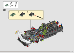 LEGO 42184 instructions page 81 – build guide