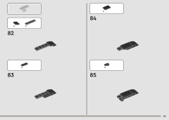 LEGO 42184 instructions page 83 – build guide