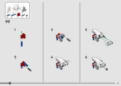 LEGO 42184 instructions page 91 – build guide