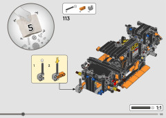 LEGO 42196 instructions page 105 – build guide