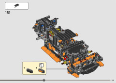 LEGO 42196 instructions page 129 – build guide