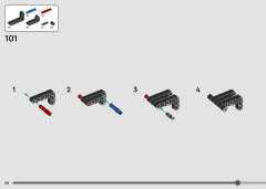 LEGO 42196 instructions page 88 – build guide