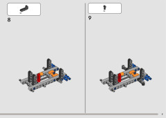 LEGO 42196 instructions page 9 – build guide