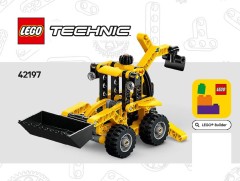 LEGO 42197 instructions page 1 – build guide