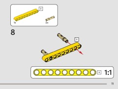 LEGO 42197 instructions page 11 – build guide