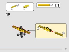 LEGO 42197 instructions page 17 – build guide