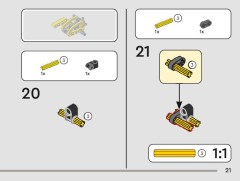 LEGO 42197 instructions page 21 – build guide